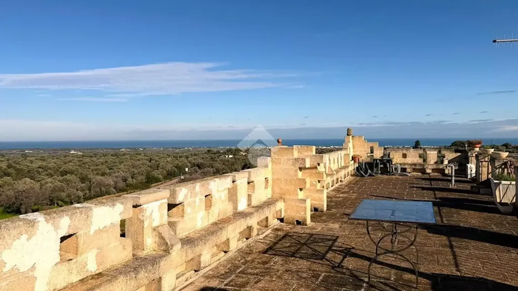 Terrasse - Villa with Sea View in Carovigno
