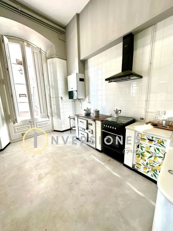 Köök - Luxury Flat with Cultural Heritage in Manresa