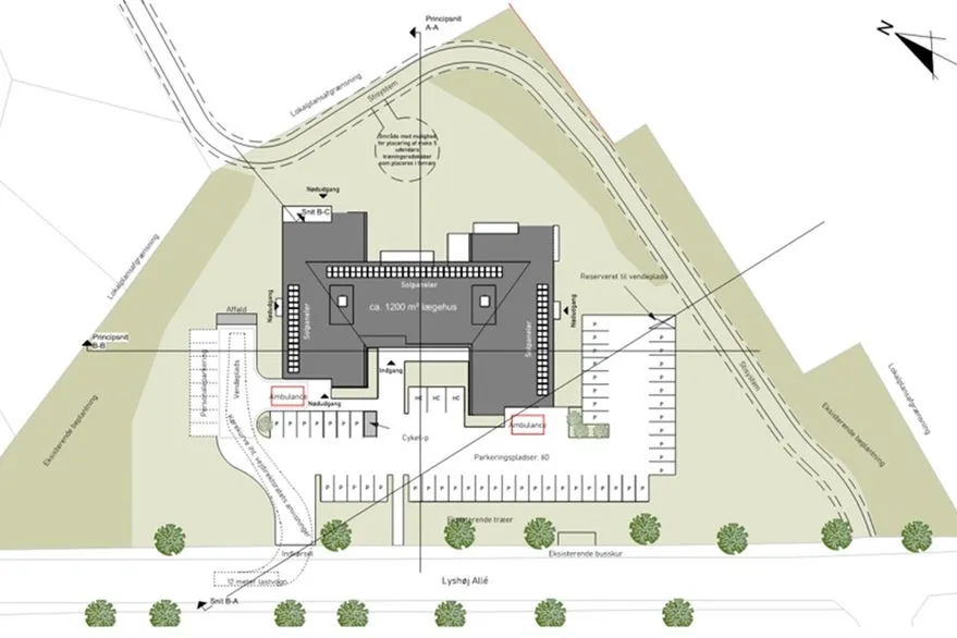 Plan - Health House with Modern Facilities in Strandhuse