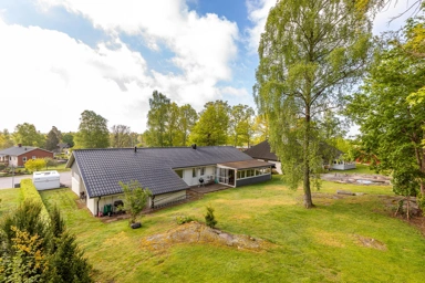 Vue aérienne - Spacious Bungalow with Garden in Ingelstad