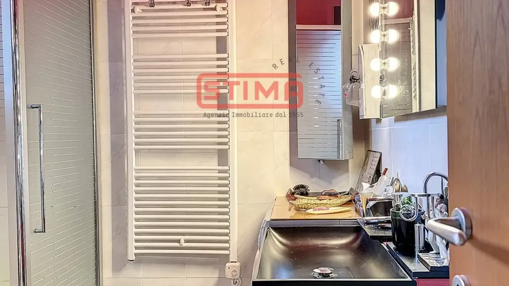 Salles de bain - Mini Duplex with Solarium in Preganziol