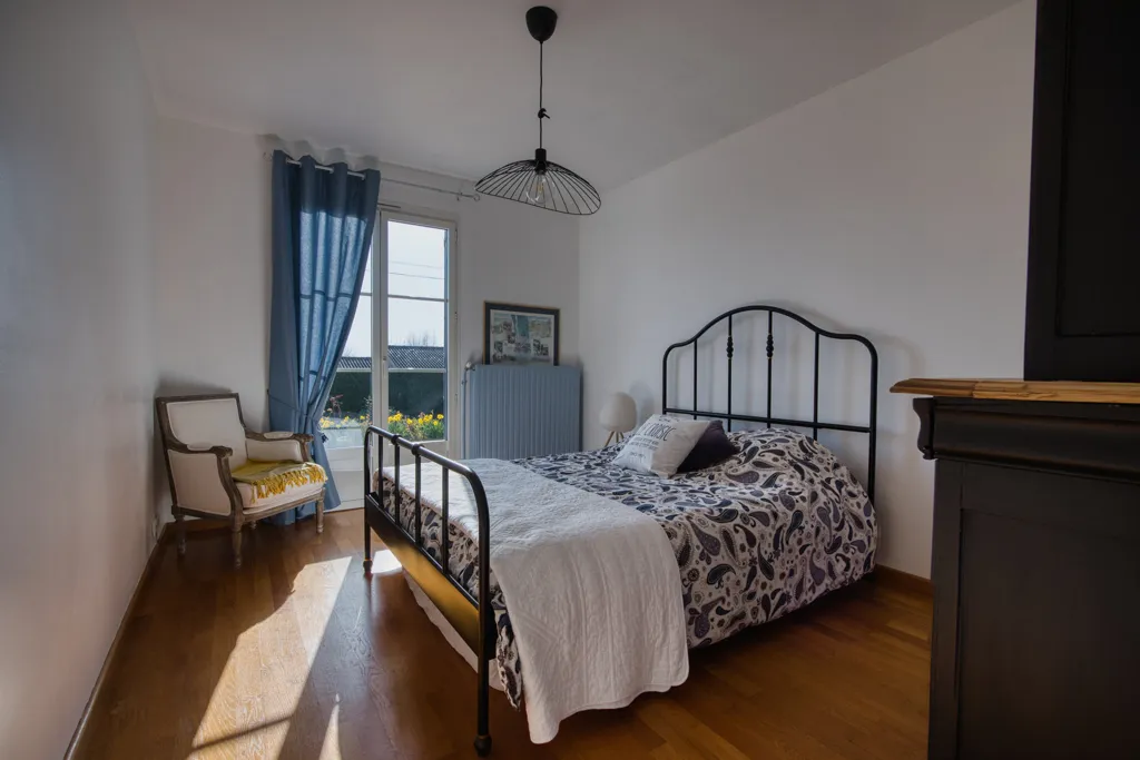 Bedrooms - Charming Villa with Garden View in Fleurville