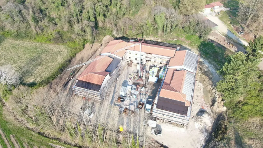 Vue aérienne - Apartment with Pool in Lazise