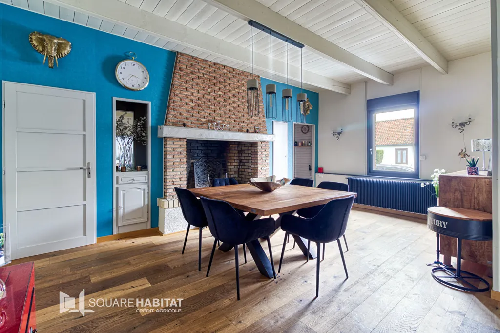 Salle à manger - Ensemble Immobilier Fermette avec Gîte à Andres