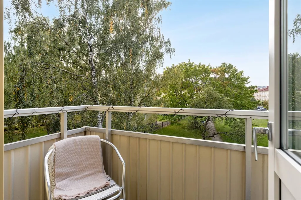 Balcon - Apartment with Balcony in Vasastaden, Linköping