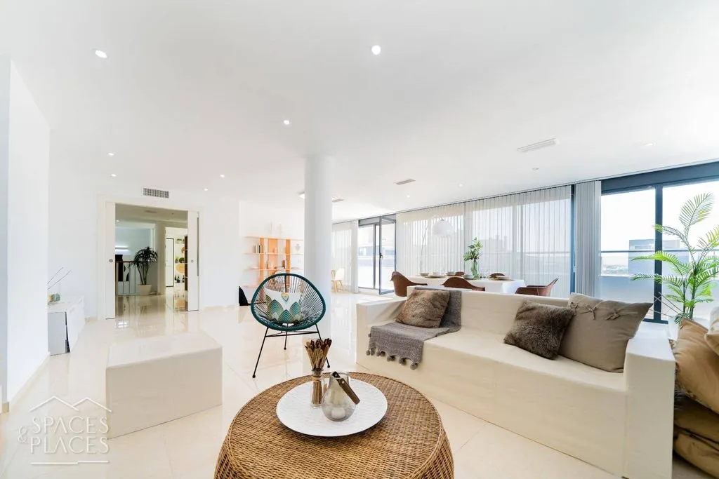 Séjour - Luxury Penthouse with Pool in Valencia