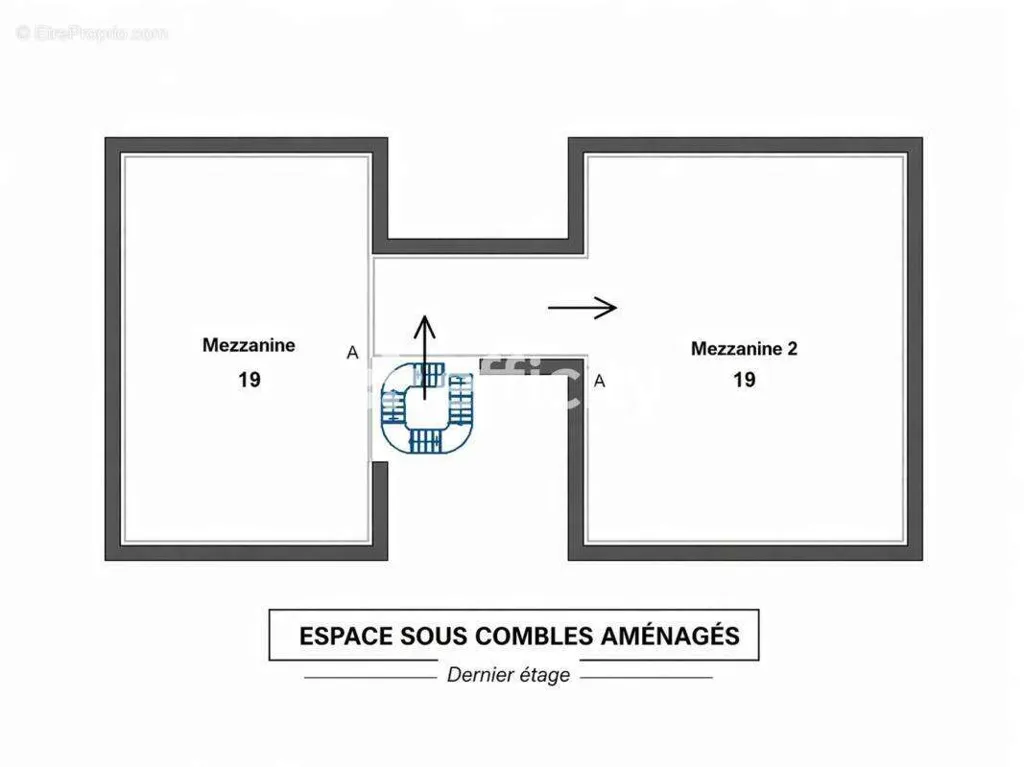 Plan - Corps de Ferme avec Piscine Intérieure à Tauxigny
