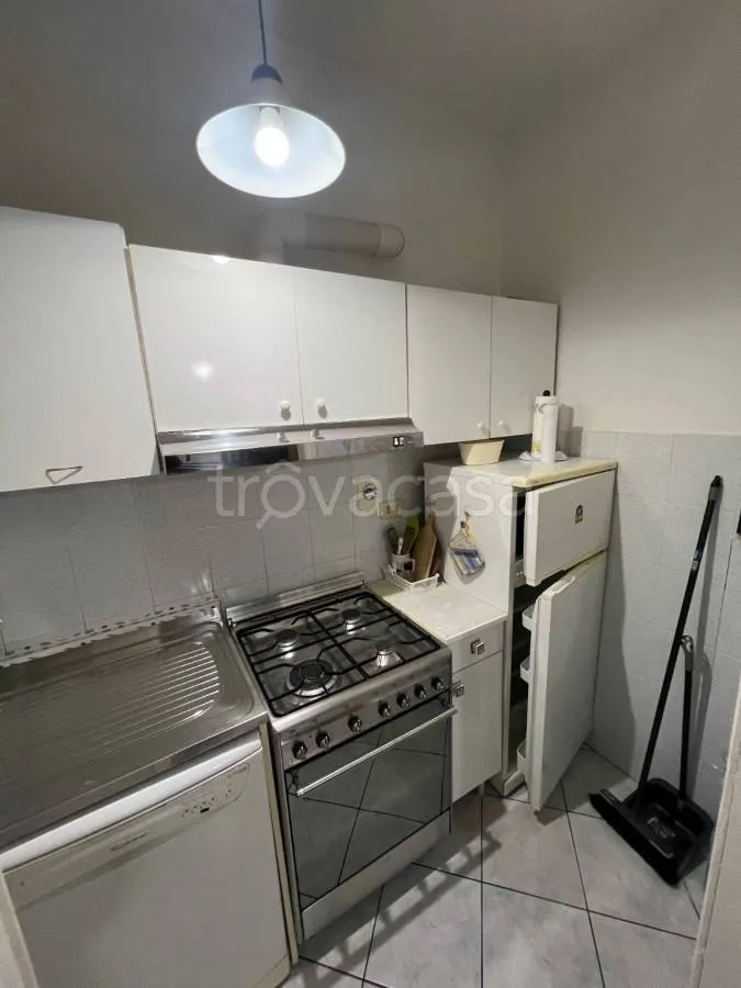 Kitchen - Rear-Facing Apartment with Balconies in Perugia
