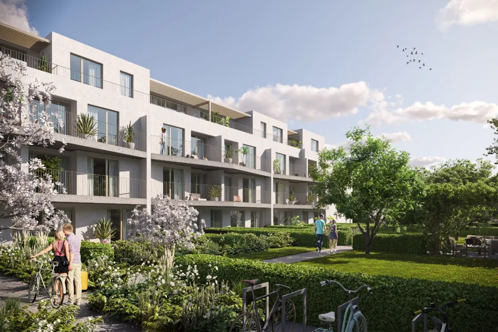 Välivaade - New-build Flat with South-facing Terrace in Wim