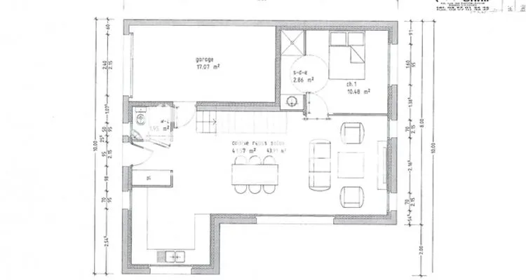 Plaan - Contemporary House with Garage in Crach