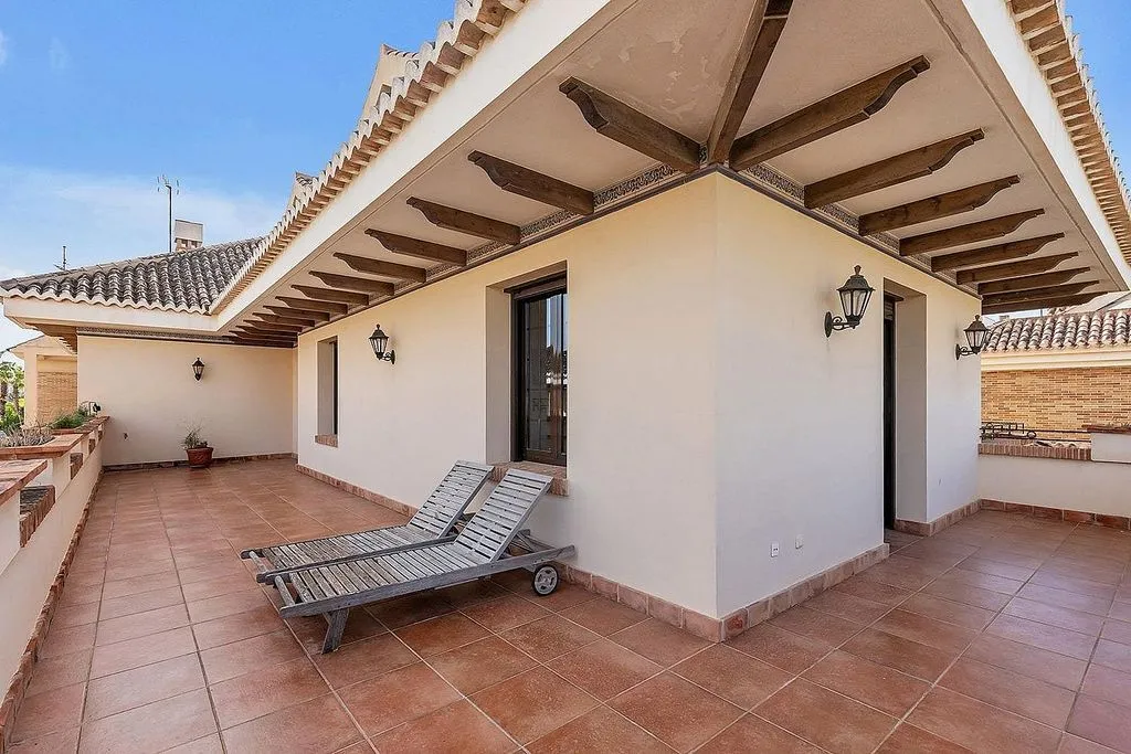 Terrasse - Villa with Sea View in La Veleta