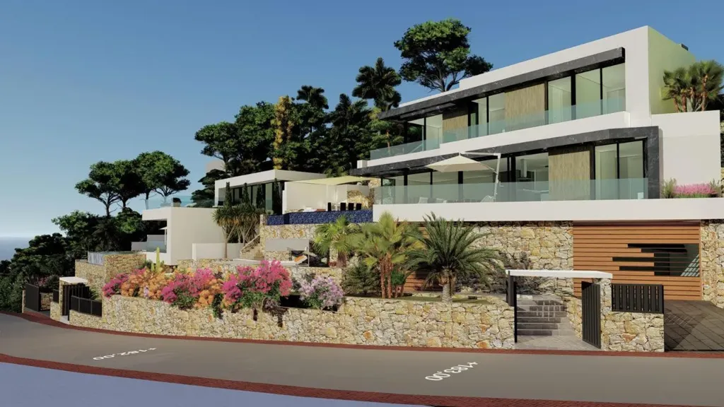 New Villa with Sea Views in Calpe