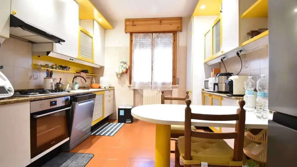 Kitchen - Apartment with 40m² Terrace in Fidenza