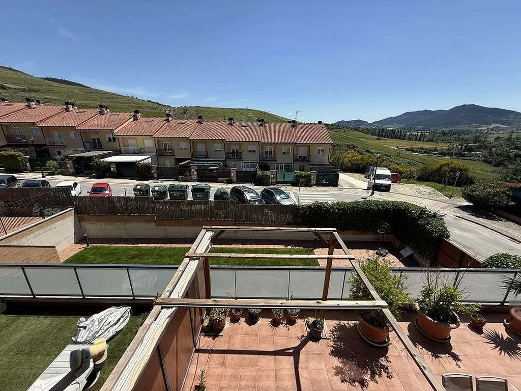 Terrasse - Duplex with Pool in Esteribar