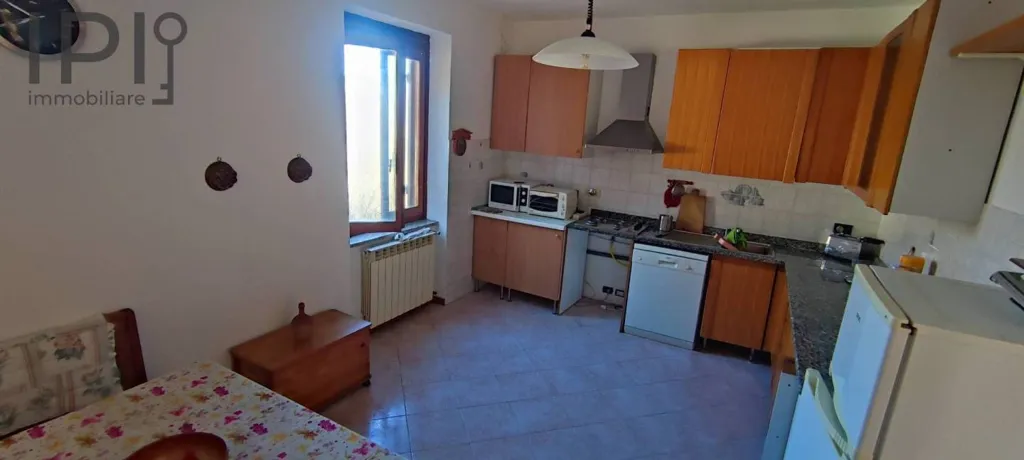 Köök - Villa with Sea View in Saliceto