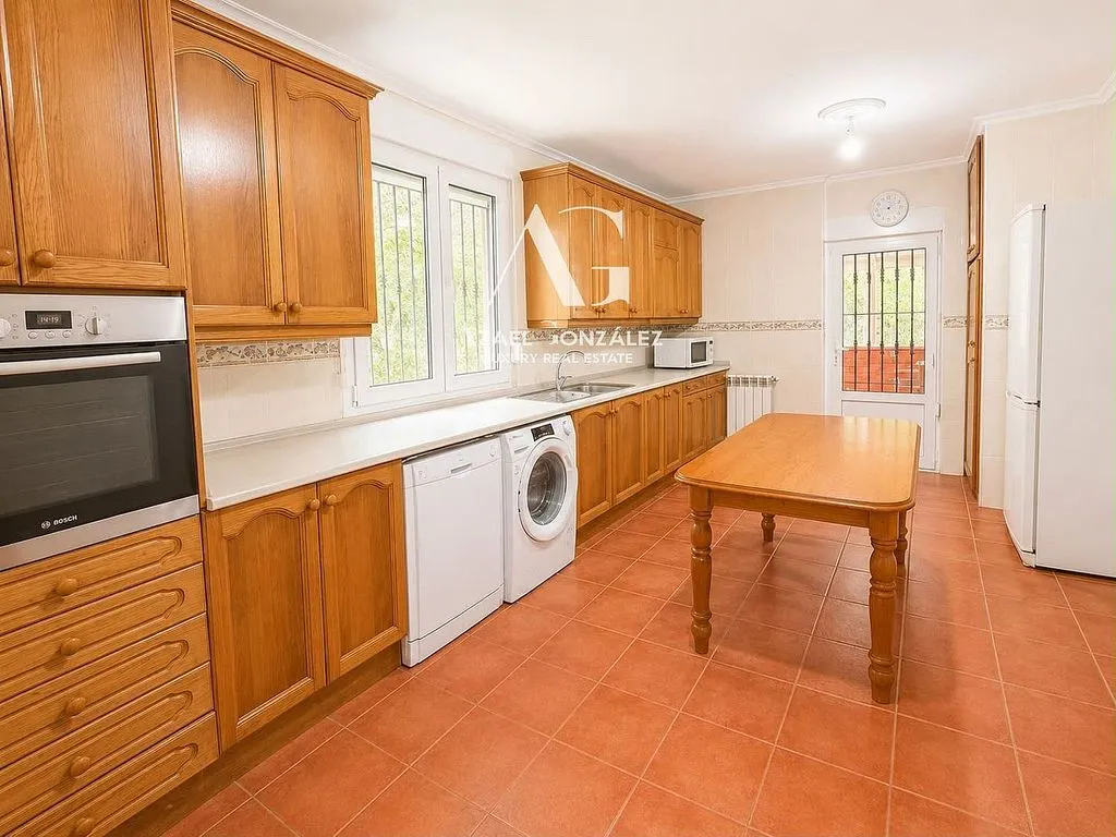 Cuisine - Independent House with Extensive Garden in Pechón