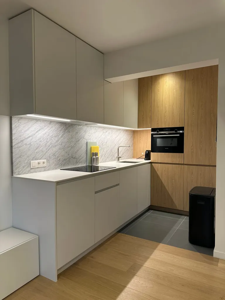 Köök - Modern Flat with Parking in Zaventem