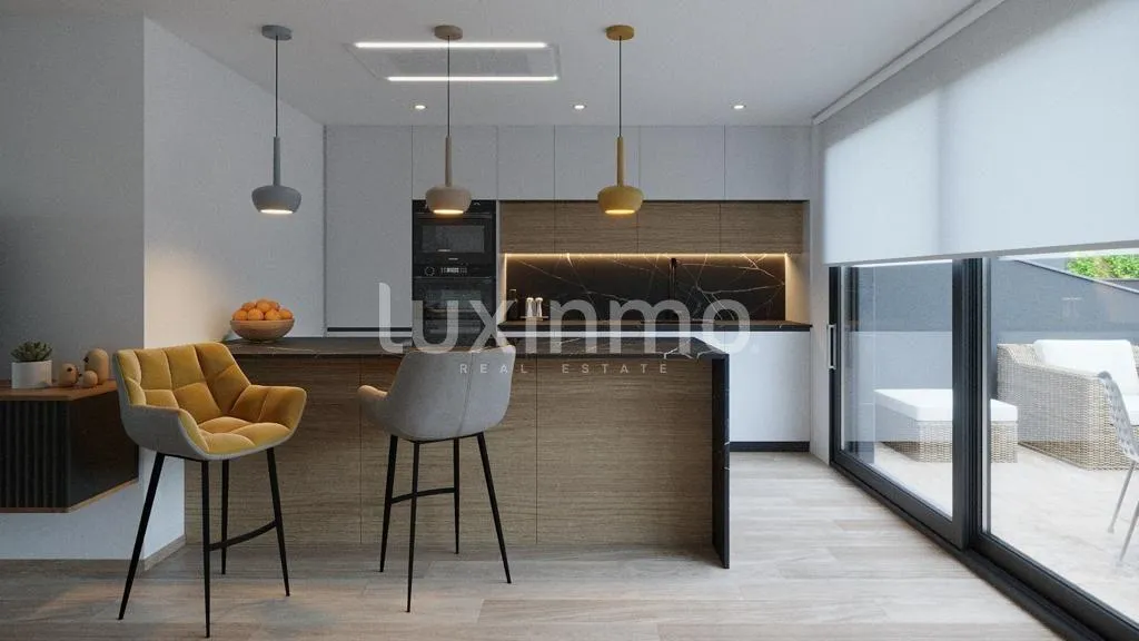 Köök - Modern Flat with Terrace in Finestrat