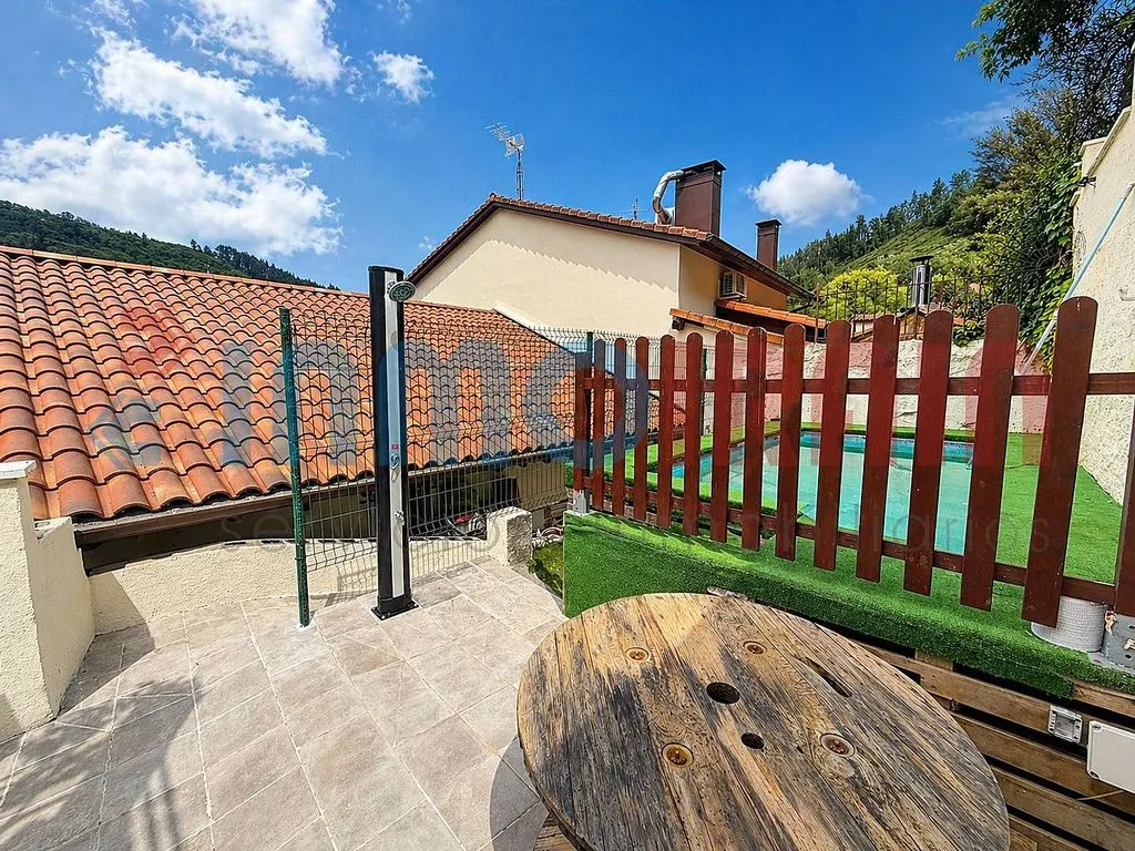 Terrasse - Chalet with Pool and Terrace in Ataun