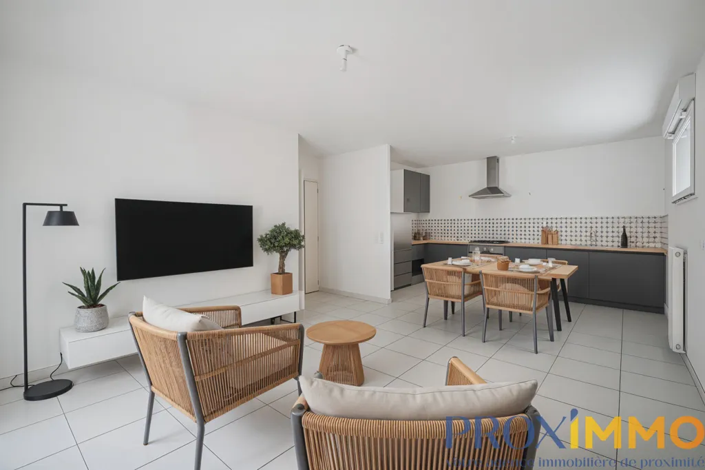 Séjour - Appartement T3 avec Terrasse à Saint-Egrève