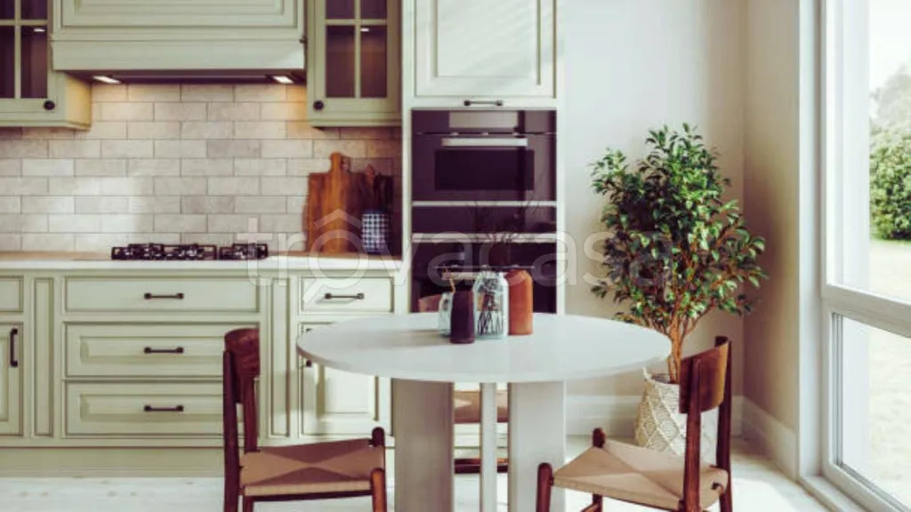 Cuisine - Bungalow with Balcony in Torino