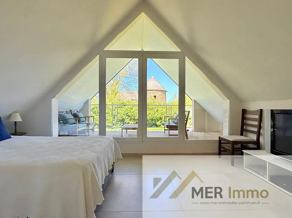 Chambres - Maison avec Vue sur la Baie et Piscine Chauffée à Cancale