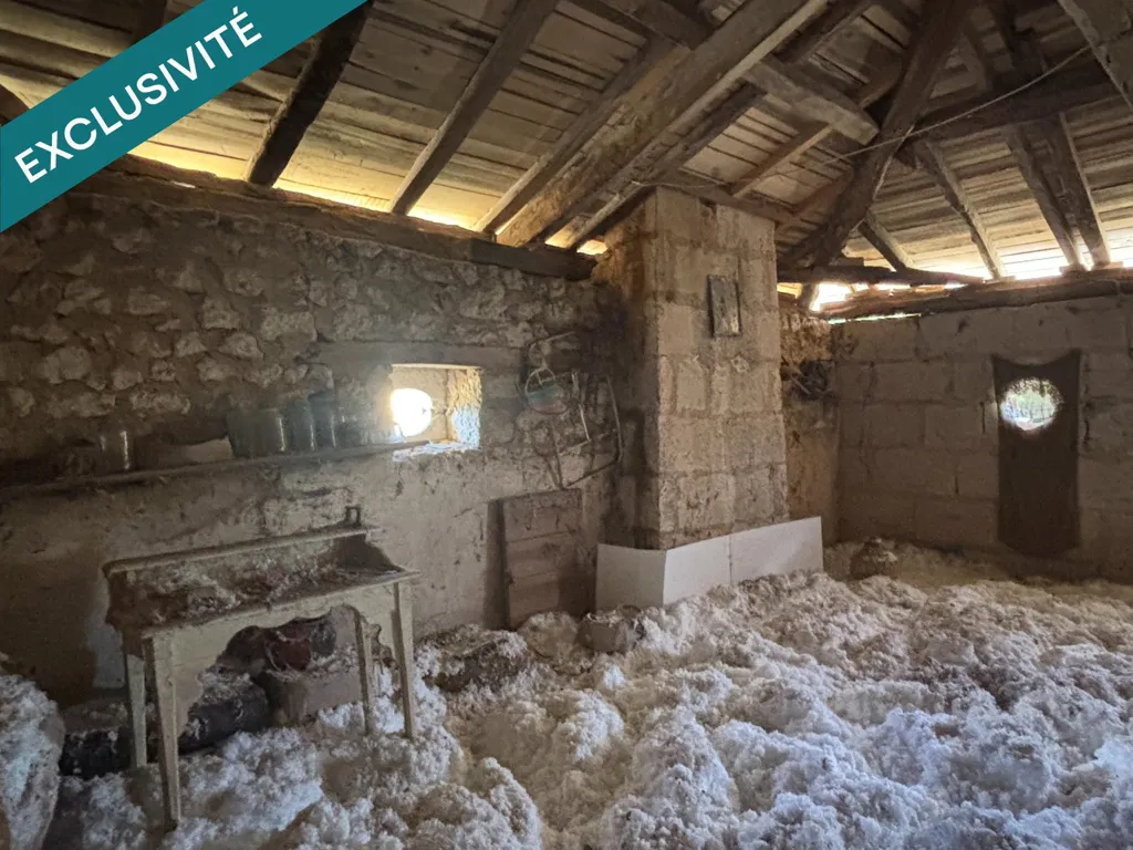 Toad - Ancient House with Constructible Land in Saint-Quentin-de-Chalais