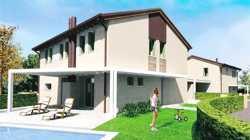Modern Villa with Pool in Montebelluna