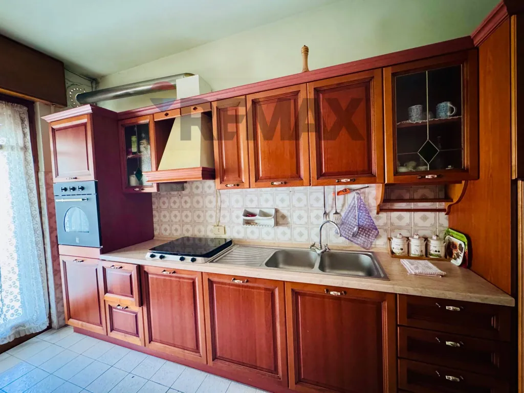 Cuisine - Spacious Apartment with Balcony in Ragusa