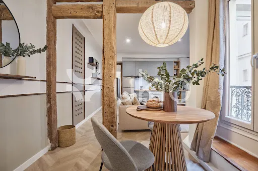 Sala da pranzo - Luxury Apartment with Elevator in Paris 8th