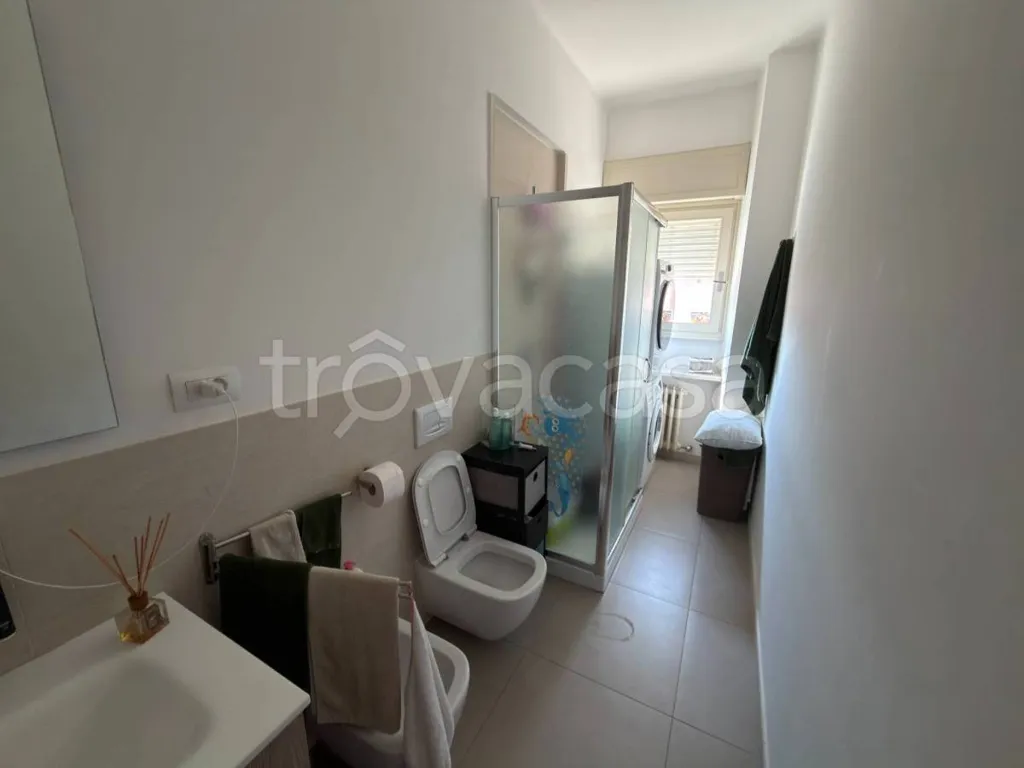 Salles de bain - Apartment with Terraces in Turin