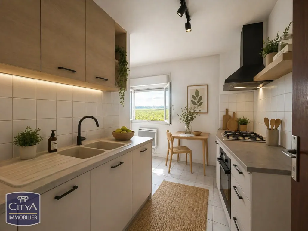 Cuisine - Immeuble au Cœur de Pomerol