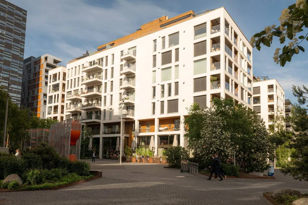 Jardin - Appartement 4 pièces à Oslo