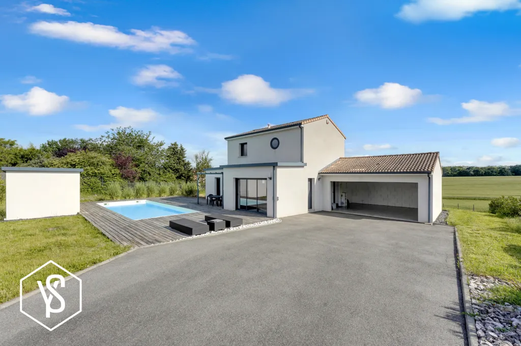 Extérieur - Villa Épurée avec Piscine à Lavalette