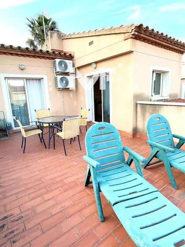 Terrasse - Chalet with Pool and Terrace in Miami Platja