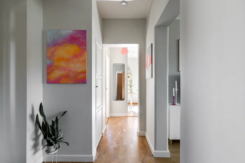 Entrée - Charming Flat with Balcony in Kålltorp