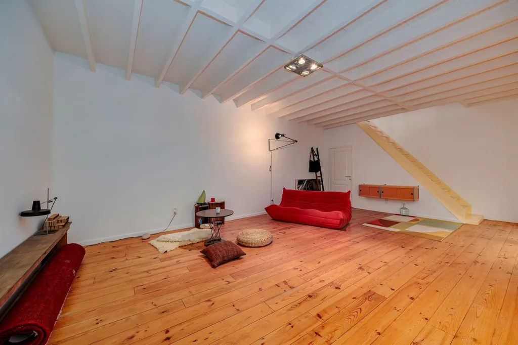 Séjour - Loft/Atelier avec Terrasse près de Park Spoor Noord à Anvers