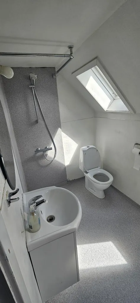Salles de bain - Five-Room Flat with Character in Ulstrup