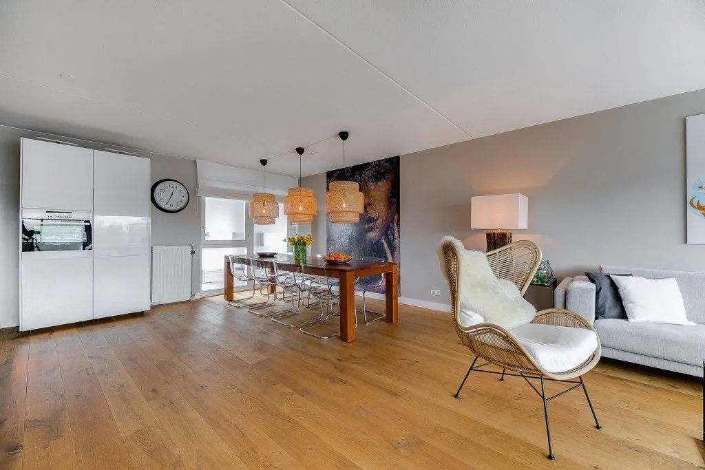Söögituba - Furnished 4-Bedroom Apartment in Amsterdam