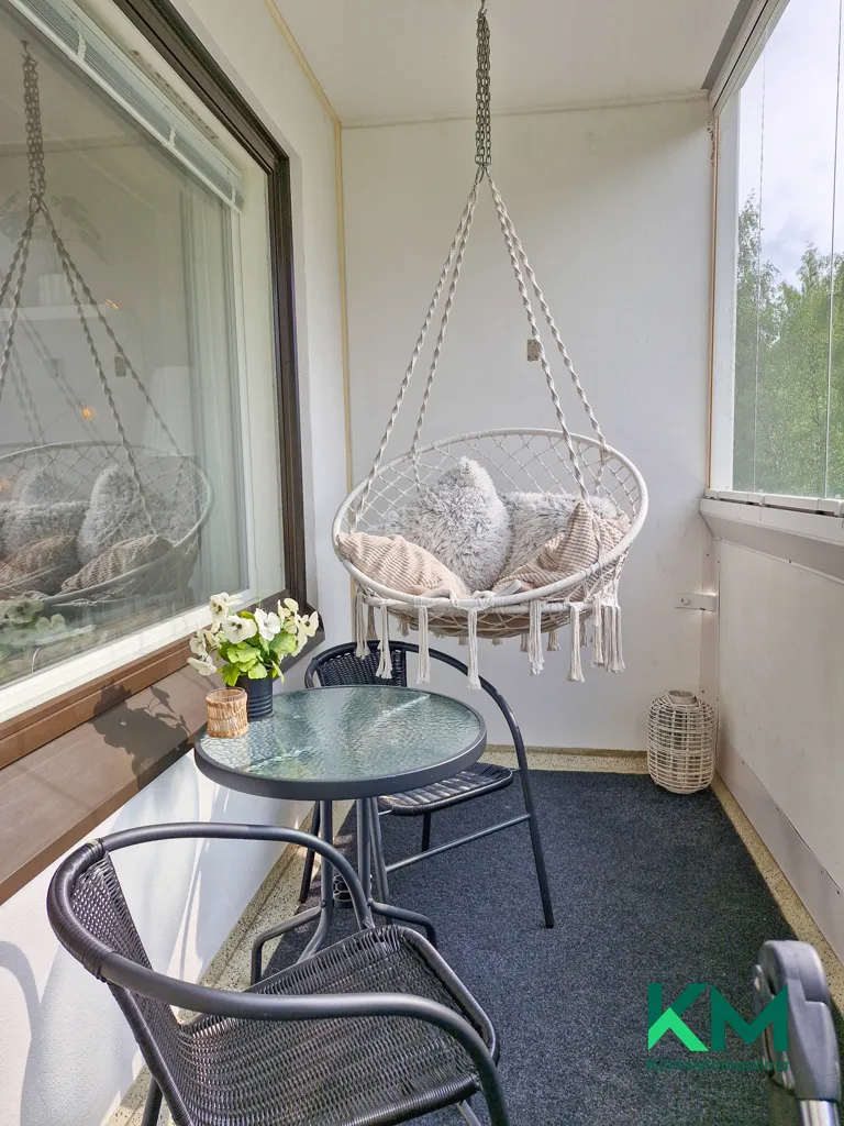 Balcone - Modernised Apartment with Garden View in Savonlinna