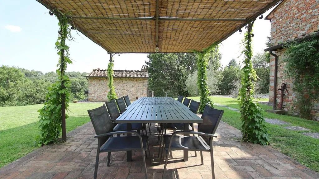 Terrass - Rustic Tuscan Farmhouse with Pool near Lucca