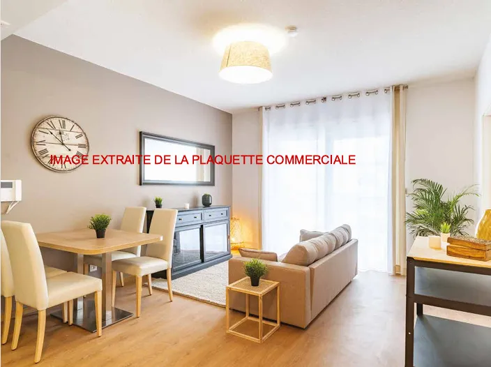 Séjour - Appartement T2 avec Ascenseur à Narbonne