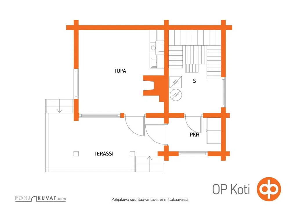 Plaan - Riverside Plot with Sauna in Sotkamo