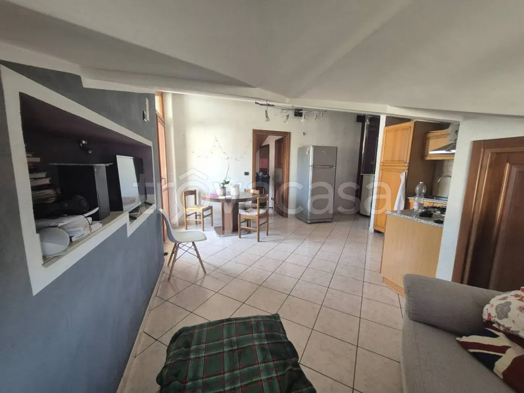 Séjour - Mansard Apartment with Balcony in Beinette