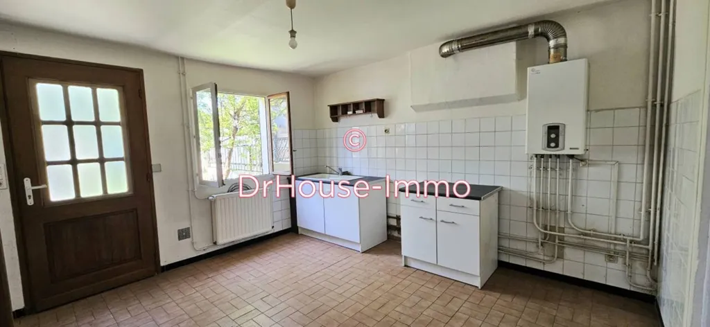 Cuisine - Maison Charmante avec Cour à Troyes