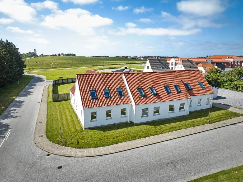 Vue aérienne - 3-Room Apartment with Sea View in Hanstholm