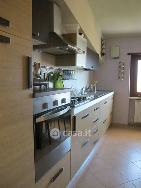 Köök - Mansard Apartment with Balcony in L'Aquila
