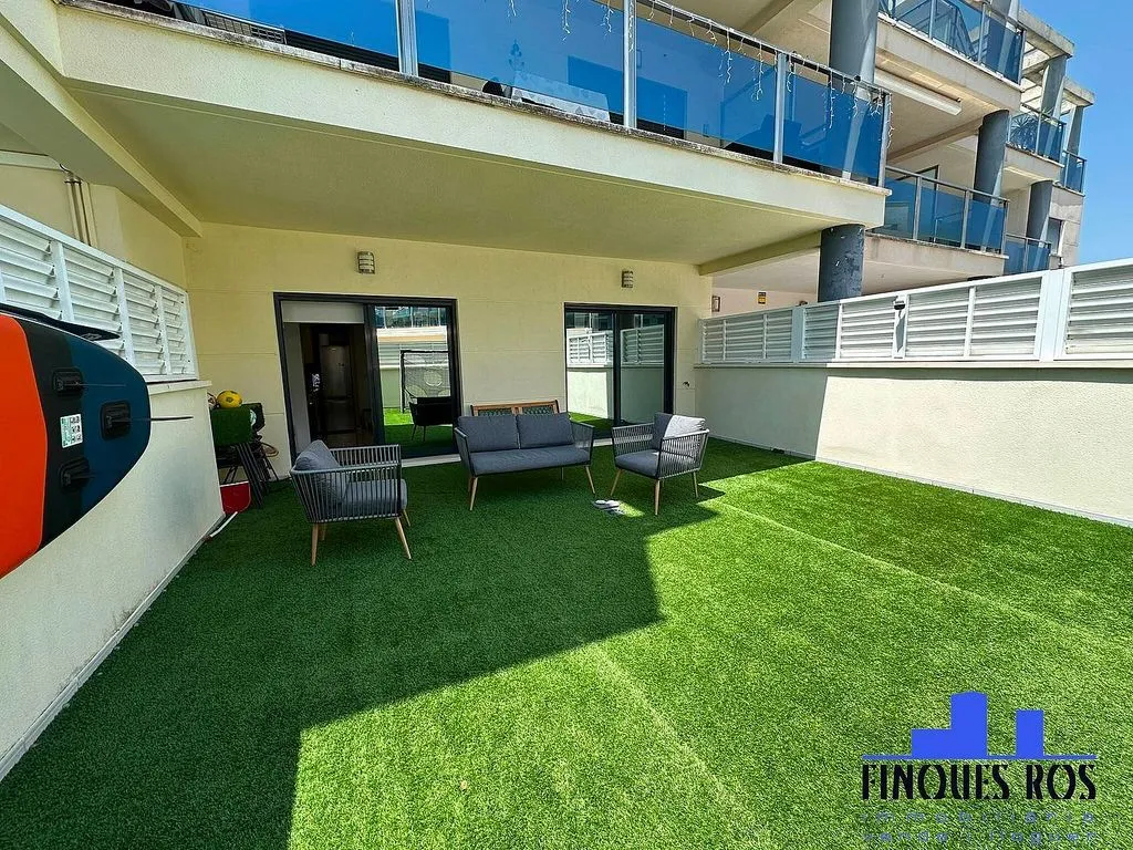 Terrace - Apartment with Pool and Sea View in Vinaròs
