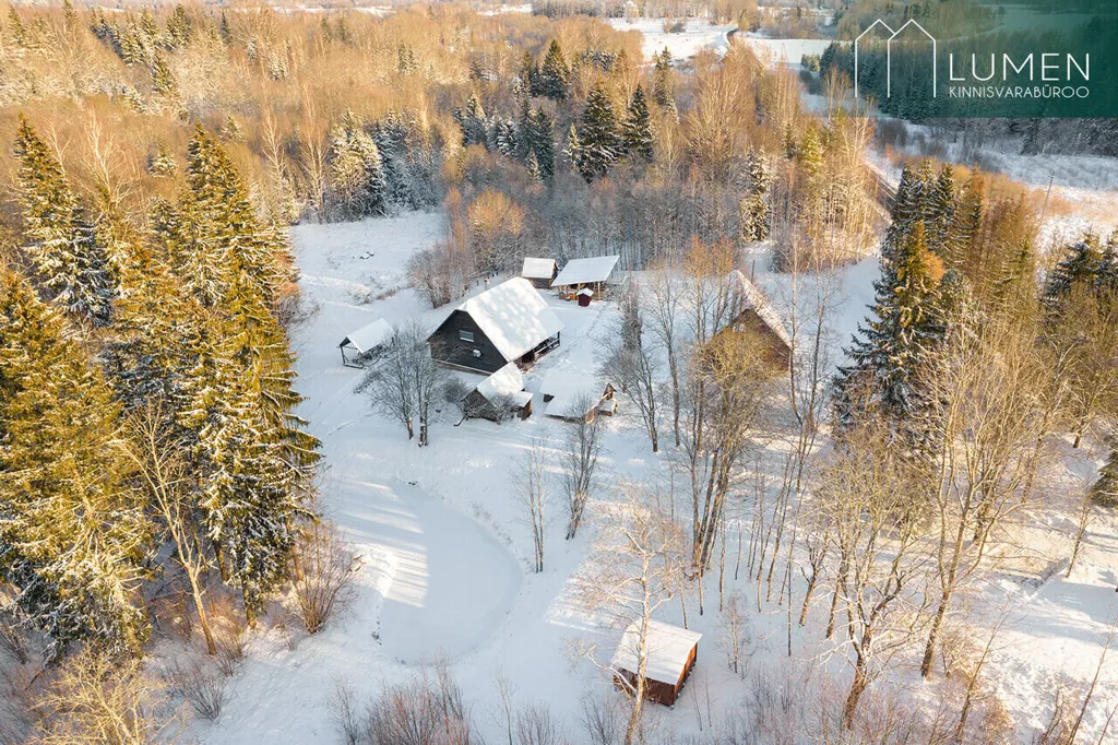 Õhuvaade - Unique Holiday Centre with Accommodation in Otepää