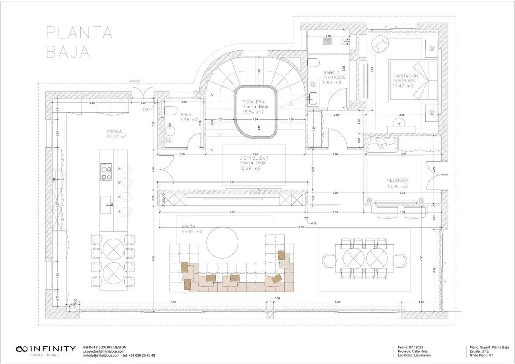 Plan - Off-Plan Luxury Villa with Sea View in Sant Andreu de Llavaneres
